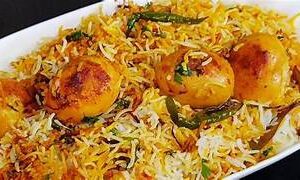 Egg Dum Biryani